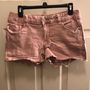 Pink Jean Shorts, Maurice’s